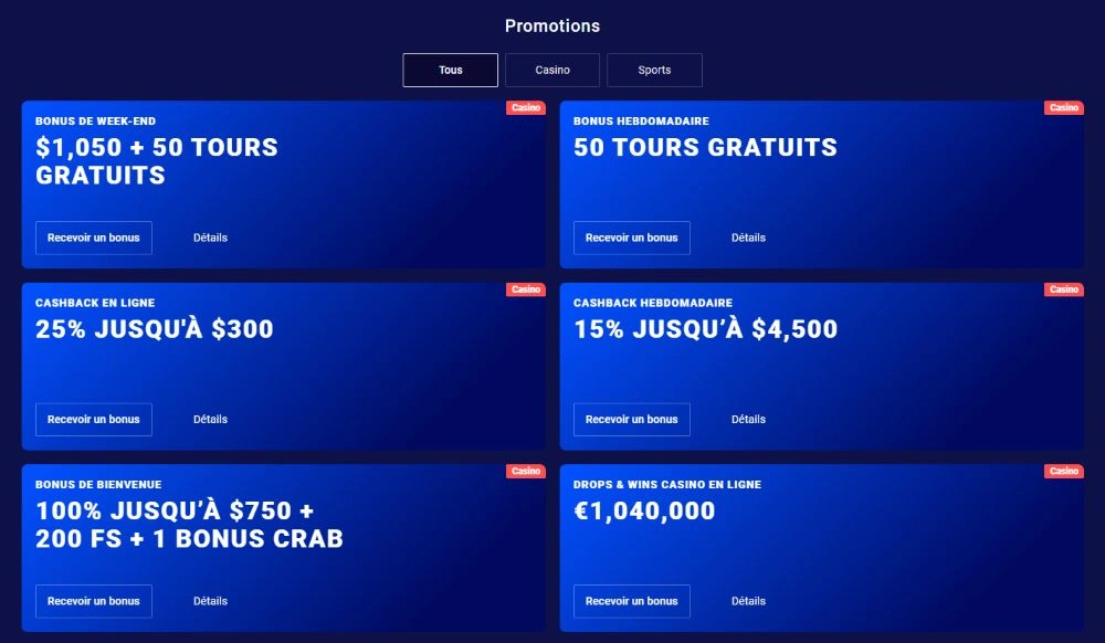 Bonus Frumzi Casino